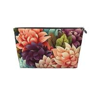 NTVOWPZO Travel Toiletry Bag for Women Men Flowers as Background Makeup Bag Large Capacity Cosmetic Bags Water-resistant Cosmetic Organizer Bag, Silver, One Size