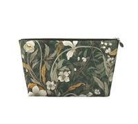 NTVOWPZO Travel Toiletry Bag for Women Men Hand Drawn Plants Makeup Bag Large Capacity Cosmetic Bags Water-resistant Cosmetic Organizer Bag, Gold, One Size