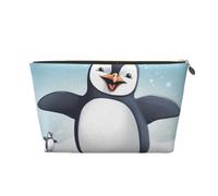 NTVOWPZO Travel Toiletry Bag for Women Men Happy Penguin Makeup Bag Large Capacity Cosmetic Bags Water-resistant Cosmetic Organizer Bag, Gold, One Size