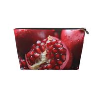NTVOWPZO Travel Toiletry Bag for Women Men Pomegranate Fruit Makeup Bag Large Capacity Cosmetic Bags Water-resistant Cosmetic Organizer Bag, Silver, One Size