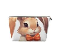 NTVOWPZO Travel Toiletry Bag for Women Men Rabbit's Ears Hang Down Makeup Bag Large Capacity Cosmetic Bags Water-resistant Cosmetic Organizer Bag, Gold, One Size