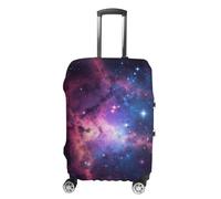 NTVOWPZO Universe Galaxy Star Space Travel Luggage Cover Spandex Suitcase Protector Washable Baggage Covers Elastic Scratch-Resistant Luggage Cover Protector Fits 18-32 Inch Luggage, Universe Galaxy