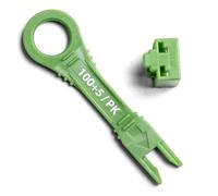 NTW Ethernet Port Protector - Color Coded Keys, 100 Locks, Dust Cover & Network Port Lock (/Ethernet/, LAN)/RJ45 Connector, TAA Compliant