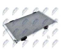 NTY A/C Condenser Air Conditioner CCS-CT-001 For Citroën Peugeot, With Drier