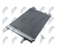 NTY Air Conditioning Condenser CCS-PL-023 With Drier For Chevrolet Opel