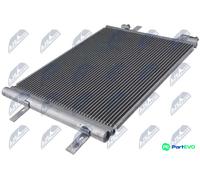 NTY AIR CONDITIONING CONDENSER CCSCT023 FOR CITROËN PEUGEOT