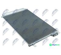 NTY AIR CONDITIONING CONDENSER CCSFT023 FOR FORD LANCIA