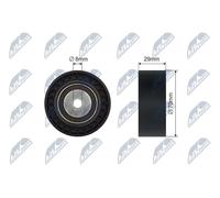 NTY Belt Idler Pulley for Audi Seat VW Keilrippen Belt RNK-WW-005 70x28 mm