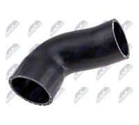 NTY Boost Charge Air Hose GPP-AU-118 For Audi Lower Intercooler 57mm 56mm