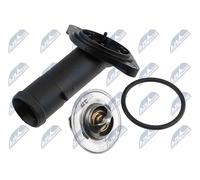 NTY Coolant Thermostat CTM-WW-107 With Housing For Audi Seat Skoda VW 92°C