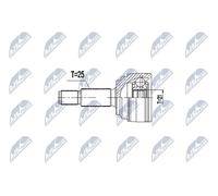 NTY NPZ-FR-059 Joint kit, drive shaft