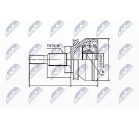 NTY NPZ-VW-032 Joint kit, drive shaft