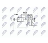 NTY NPZ-MZ-019 Joint kit, drive shaft