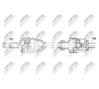 DRIVESHAFT For RENAULT KANGOO 1.6 ATM 08-, ZE ELECTRIC 11- /LEFT/