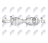 NTY Drive Shaft NPW-HY-655 – Left Front Axle 663mm 27/27 for Hyundai i30 D4FB 1.6L