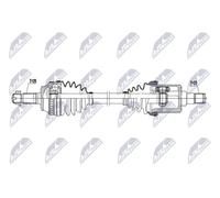 NTY Drive Shaft NPW-LR-039 For Land Rover Front Axle Left 629 mm