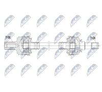 NTY NPW-ME-222 Drive shaft