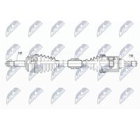 Driveshaft Front Axle Left Manual Transmission NPW-NS-072 NTY for NISSAN