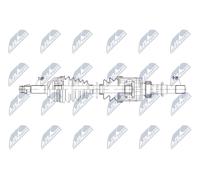 NTY NPW-NS-171 Drive shaft