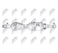 DRIVE SHAFT NPW-NS-202 FOR NISSAN K9K292/282/430 1.5L M1D 2.0L M9R 2.0L 4cyl