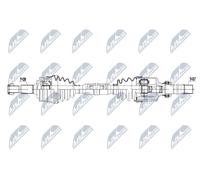 NTY FRONT RIGHT DRIVE SHAFT NPWPE069