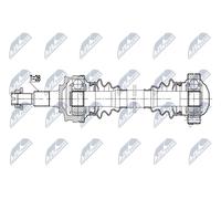 NTY NPW-PS-010 Drive shaft