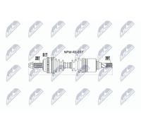 DRIVE SHAFT NPW-RE-037 FOR RENAULT MASTER/II/Platform/Chassis/Van/Bus NISSAN