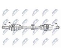 NTY Clothing Exchange Drive Shaft NPW-SU-077 Right Front 821 mm Fits Suzuki Swift, Alto, Nissan Pixo