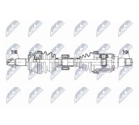 NTY Drive Shaft NPW-TY-196 For Toyota Left Front 621 mm 24/30 Teeth