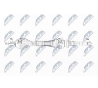 NTY Drive Shaft NPW-VV-149 For Volvo Front Axle Right 1009 mm