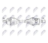 DRIVE SHAFT NPW-VV-158 FOR VOLVO B4204T20/420T2/420T6/420T5/4204T36 2.0L 4cyl