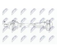 NTY NPW-VW-107 Drive shaft