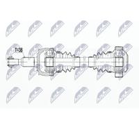 NTY Drive Shaft NPW-VW-177 – Rear Right – for VW T5 4MOTION 09- – OE 37741