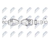 NTY NPW-MZ-104 Drive shaft