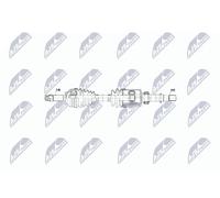 NTY Driveshaft NPW-NS-056 For Nissan 942 mm Front Right CVT