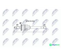 NTY Driveshaft NPW-CH-018 - Front Left Vari-Lock for Jeep Grand Cherokee (1999-2004)