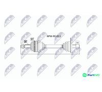 DRIVESHAFT/AXLE LEFT RENAULT MASTER II 2.5DCI 01-, OPEL MOVANO 2.5DTI 01-