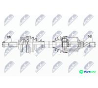 DRIVESHAFT For DACIA DUSTER 10- /FRONT, LEFT/