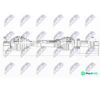 NTY FRONT LEFT DRIVE SHAFT NPWVV050 FOR VOLVO