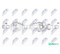 NTY FRONT RIGHT DRIVE SHAFT NPWPE081 FOR PEUGEOT