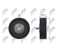 NTY Idler/Pulley Drive Belt Tensioner V-Ribbed Belt RNK-WW-016 for VW