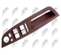 NTY Interior Door Handle EWS-BM-060 For BMW Front Left, Brown, Reinforced