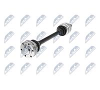 NTY Drive Shaft NPW-BM-267 For BMW, Rear Axle Right, 27 Outer Splines, 574 mm