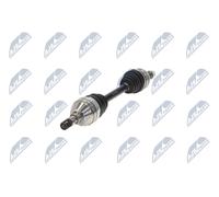 NTY NPW-PL-174 Drive Shaft For Opel Front Axle Left 620 mm