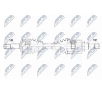 NTY NPW-RE-130 Drive shaft