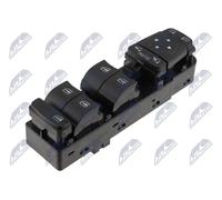 NTY Power Window Switch Front Left EWS-RE-090A for Renault 12V