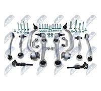 NTY Repair Kit Control Arm Front Axle With Tie Rod Ends ZWD-WW-000 For Audi VW