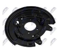 NTY Splash Shield Brake Disc HTO-TY-062 For Toyota Rear Axle Left Reinforced
