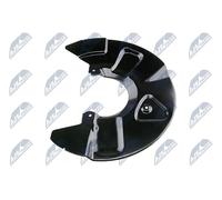 NTY Splash Shield Brake Disc HTO-WW-035 For VW Front Right Side Reinforced Black