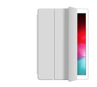 NTYHNFMIH Lanshui Accessories, 3-fold Protective Case Silicone Solid Color Soft Shell Suitable for Samsung Galaxy Tab S7/S8/S9 11 inch Universal(Grey)